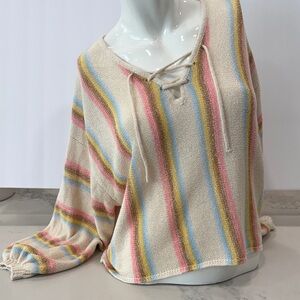 Billabong Multicolor Striped Sweater